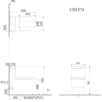 Bản vẽ CD1374