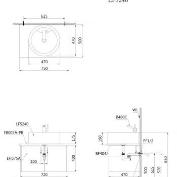 Bản vẽ LF5240