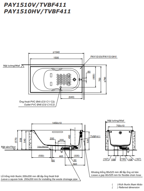 Bản vẽ PAY1510V TVBF411