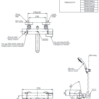 Bản vẽ TBV03427V TBW03002B