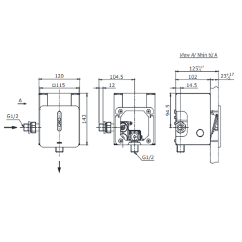 Bản vẽ TTUE602DN