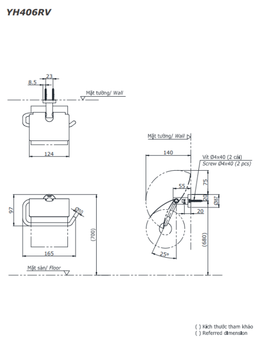 Bản vẽ YH406RV