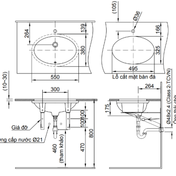 Bản vẽ AL-2216V