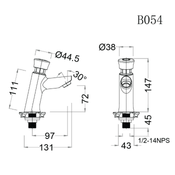 Bản vẽ B054CU