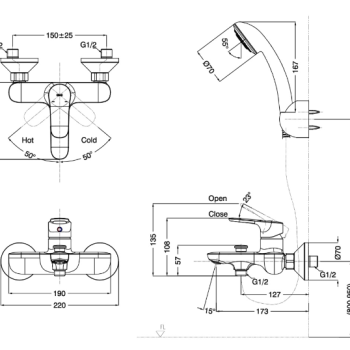 Bản vẽ BFV-1403S-8C