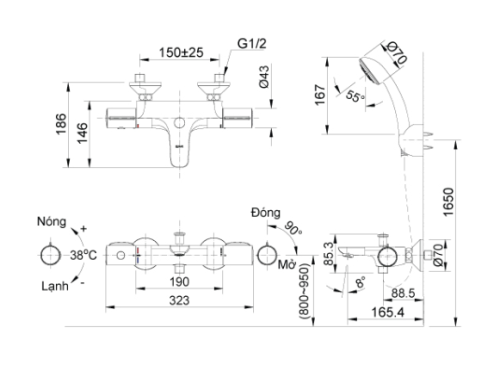 Bản vẽ BFV-3413T-8C