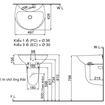 Bản vẽ L285V-L288VC