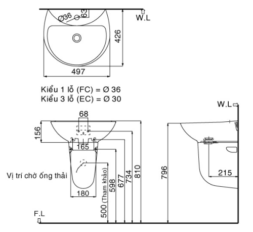 Bản vẽ L285V-L288VC